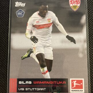 2020-21 Topps Bundesliga Stars of the Season Silas Wamangituka Rookie Stuttgart