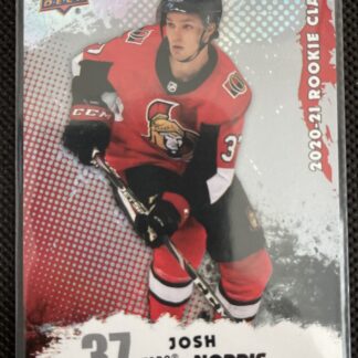 2020 21 Upper Deck NHL Series 2 Josh Norris Rookie Class Holo Foil RC-9