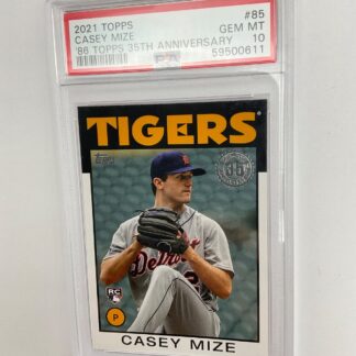 2021 Topps 35th Anniversary #86B-85 Casey Mize RC PSA 10 Tigers Rookie