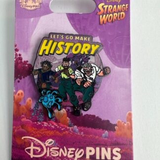 2022 Disney Parks Strange World Let's Go Make History LR Pin (B)