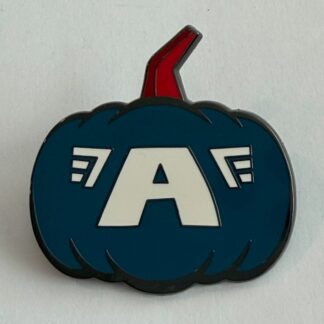 2022 Marvel Halloween Pumpkin Mystery Pin Captain America Disney Pin H6