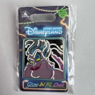 2023 - Hong Kong Disneyland (HKDL) - Neon Lights Villains Pin - Ursula (B)