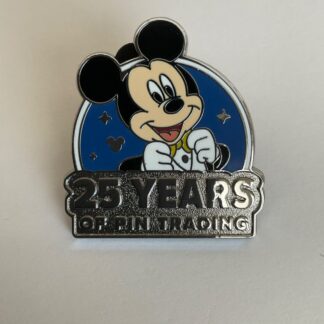 2025 WDW Walt Disney World 25 Years of Trading Mickey Mouse Hidden Mickey Pin C5