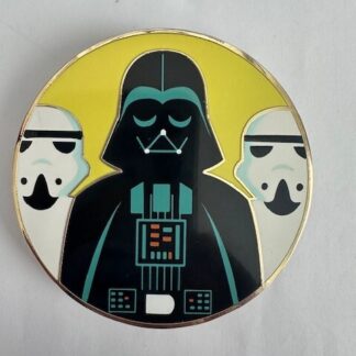 ACME Golden Magic Series Star Wars IV-VI Darth Vader and Stormtroopers Pin (D3)