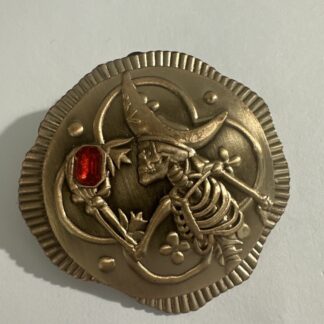 ARTIST PROOF Disney Pirates Of The Caribbean Coin RUBY Legend Of Golden Pin D0