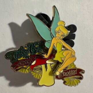 ARTIST PROOF Tinker Bell - Sitting on Mushroom Sassy Spoiled 2008 Disney Pin E6