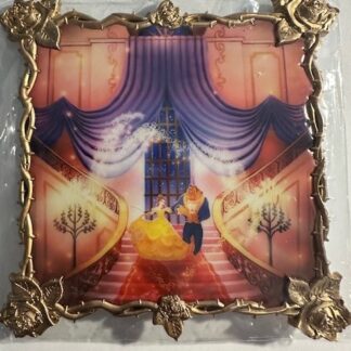 Acme-Hotart Fantastic Lands Jumbo Beauty and the Beast 2018 LE 100 Disney Pin F6