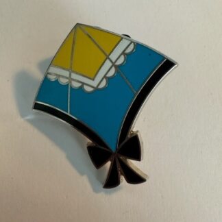 Alice in Wonderland Character Kite Mystery Yellow Blue Disney Pin (C7)