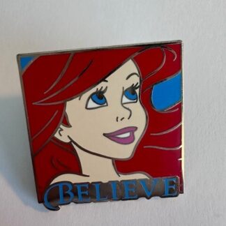 Ariel Believe Princess Mystery Collection 2016 Little Mermaid Disney Pin (C2)