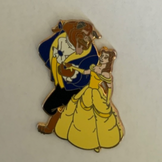 Belle & Beast Walking in Dress Clothes Beauty & the Beast Disney Pin # 61102 F0
