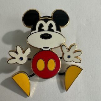 Bendable Mickey Mouse Arms Legs 2004 Disney Pin E3