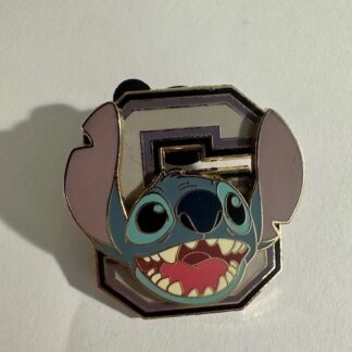 Block Letters - Stitch - Letter 'S' Lilo and Stitch 2005 Disney Pin E2