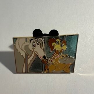 Boris Toughy Bull Bone Puzzle Lady and the Tramp 70th 2025 Disney Pin A1