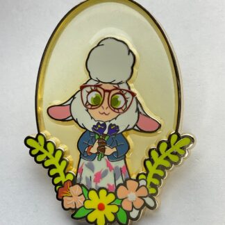 BoxLunch Disney Zootopia Characters Flower Frame Glass Mystery Pin Bellwether G9