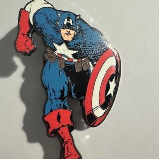 CAPTAIN AMERICA Disney Pin JUMBO Character Key Variant First Avenger Le 300 (E0)