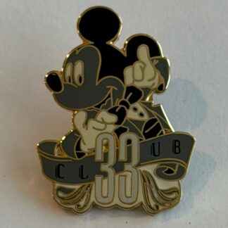 CLUB 33 Exclusive Mickey Mouse in Tux Disney Pin LE 3333 Disney Pin G8