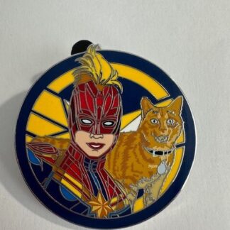 Captain Marvel And Goose Best Friends One Family Mystery Disney Pin (C5)