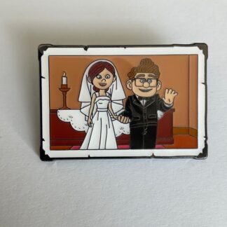 Carl Ellie Wedding Picture Portrait Up Mystery Loungefly Disney Pin F7