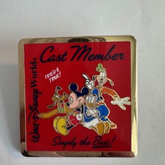 Cast Member Simply The Best Tried And True Disney Pin (A8)