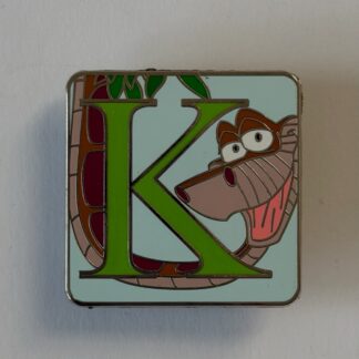 Character Alphabet Mystery Collection K Kaa Chaser ONLY 2015 LE Disney Pin H9