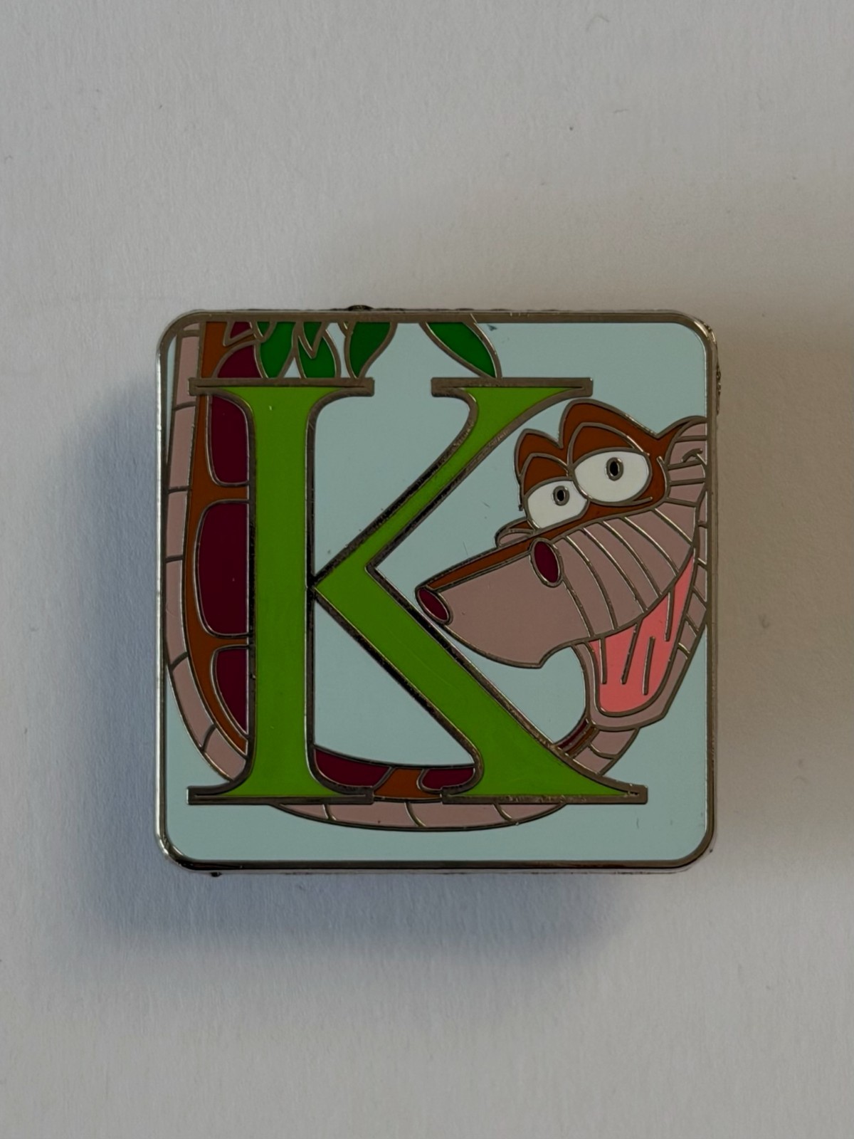 Character Alphabet Mystery Collection K Kaa Chaser ONLY 2015 LE Disney Pin H9