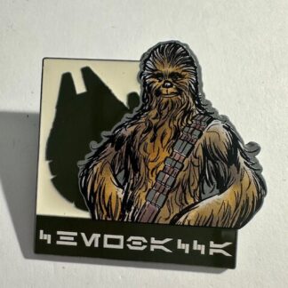 Chewbacca Millennium Falcon Batuu Star Wars Galaxy's Edge Disney Pin E2