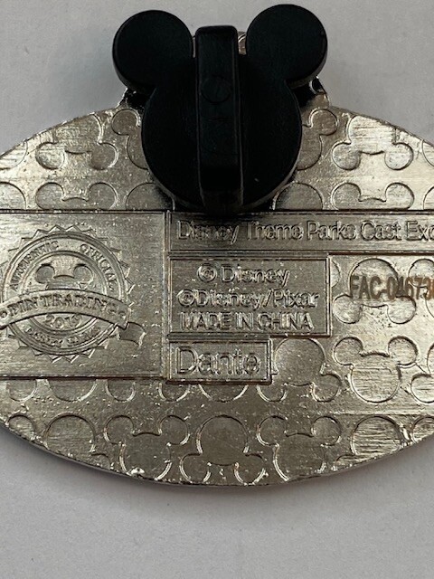 Coco What’s My Name Badge Cast Exclusive Dante Disney Pin (B6) - Image 3
