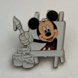 Color Your Own Pins Mickey And Friends Mickey Mouse Only White Disney Pin (A8)