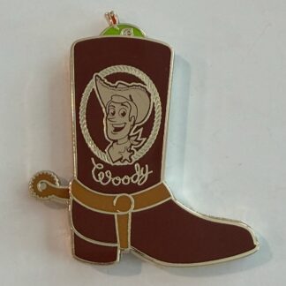D23 Cowboy Boot with Snake Woody's Roundup 25th Anniv Silder 2024 Disney Pin H5