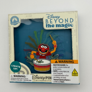 D23 Lights Up Muppets Animal Pin Beyond the Magic 2026 LE 500 (B)
