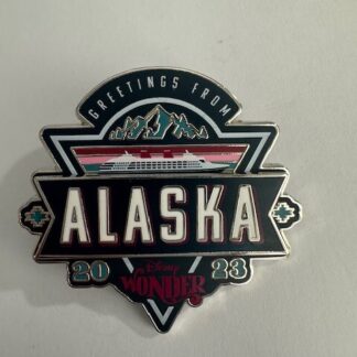 DCL Greetings From Alaska Disney Wonder Disney Pin  (B4)