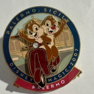 DCL - Mediterranean Cruise 2007 - Palermo, Sicily Chip 'n' Dale Disney Pin B0