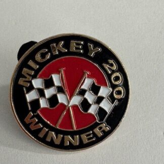 DCL Mickey 200 Winner #2 Flag Disney Pin (E7)