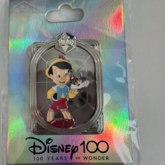DEC Celebrating With Character Pinocchio Jiminy Disney 100 Disney Pin LE 400 B