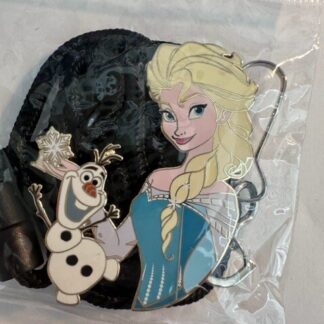 DEC Elsa Olaf Frozen Snowflake LE Disney Bolo Lanyard  (B)