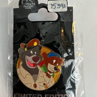 DEC Employee Center Talespin Baloo And Kit Disney Pin LE  300 (B)
