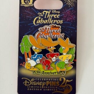 DIS - Donald, Jose, Panchito Three Caballeros 80th Anniversary 2025 Disney Pin B
