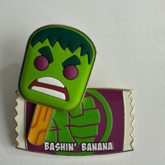 DIS - Hulk - Marvel Superpower Pops - Bashin' Banana Scented 2024 Disney Pin F7