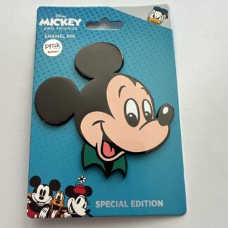 DISNEY PALM PINK A LA MODE MICKEY Portrait Series Jumbo Big Head Pin B