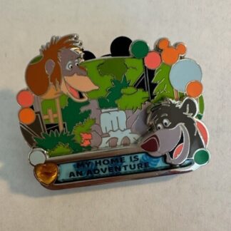 DL Adventure Disneyland Is Home Jungle Book Home Is An Adventure Disney Pin (C7)