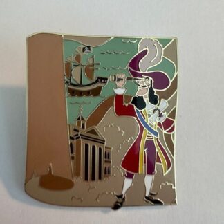 DL Captain Hook Peter Pan Haunted Mansion Pin Venture Puzzle Disney Pin (A4)