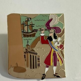 DL - Captain Hook in Orleans Square - Pin'Venture Puzzle - Mystery Disney Pin F1