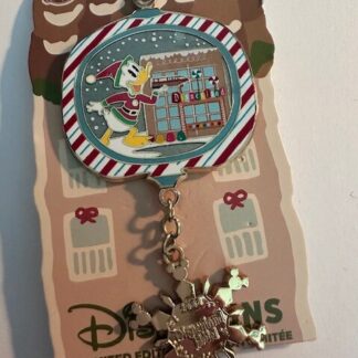 DL Donald Duck Ornament  Disneyland Hotel Holiday Disney Pin (B)
