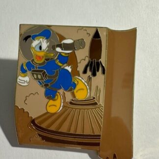 DL Donald Space Mountain Pin Venture Puzzle Disney Pin (B9)