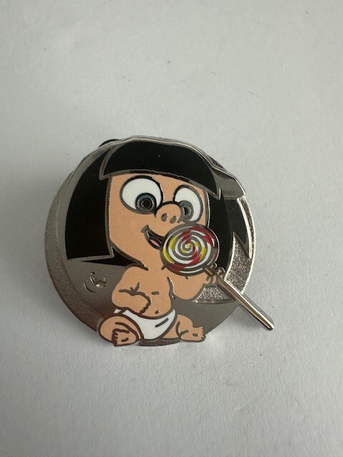 DL Mimicking Power Power Jack Jack Hidden Mickey Edna Disney Pin (D4)