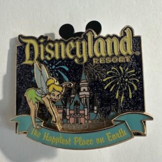 DL Tinker Bell Castle Billboards Mickey's Pin Odyssey 2008 Happy Disney Pin D7