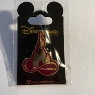 DLP Annual Passholder Pass Annuel Castle Disney Pin (B)