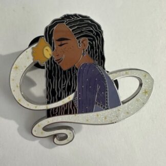 DLP Asha And Star Wish Disney Pin (E9)