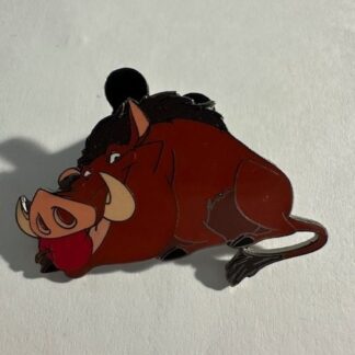 DLP - Cast Lanyard Series 7 - Pumbaa with Apple Disney Pin C1