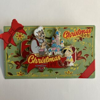 DLP DLRP Paris Geppetto Pinocchio 2019 Christmas Time Event LE Disney Pin 137210